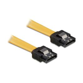 DeLOCK Cable SATA a SATA 0.5 metros, 0.50m, Amarillo, con Clips, para Conexión de Unidades Precio: 2.783. SKU: B199LXLG87