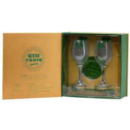 Cook Concept Caja-Libro para Gin Tonic 10 Piezas - Set Dolce Vita de Vidrio/Cristal