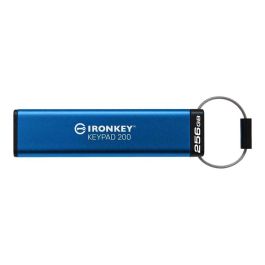 Kingston IronKey Keypad 200 USB-Stick 256GB, FIPS 140-3 Cifrado AES-256, 145 MB/s, Resistente al Agua y Polvo IP68 Precio: 229.49999941. SKU: B1JBFCPZ7W