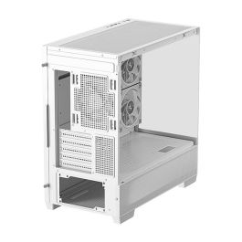 Deepcool CG380 3F WH Midi Tower PC Blanco ITX Micro ATX Ventana Iluminación RGB