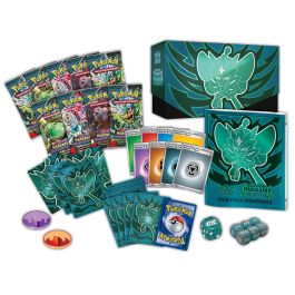 Pokemon Estuche cartas Mascarada Crepuscular Escarlata y Púrpura Español - Caja de Entrenador Élite JCC con 9 sobres y accesorios Precio: 82.79000048. SKU: B1B5HXGARR