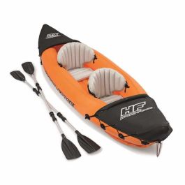 Bestway 65077 Kayak Hinchable Hydro-Force Lite-Rapid X2 Naranja, 2 Personas, con Remos de Aluminio y Bomba de Inflado Rápido Bestway 65077 Kayak Hinchable Hydro-Force Lite-Rapid X2 Naranja, 2 Personas, con Remos de Aluminio y Bomba de Inflado Rápido