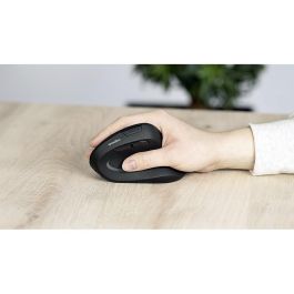 Speedlink SL-630026-BK Ratón Vertical Inalámbrico Recargable Óptico 3200 DPI Negro