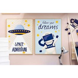 Cuadro Infantil Espacio 60X80Cm Surtidos Giftdecor (2 Unidades) Cuadro Infantil Espacio 60X80Cm Surtidos Giftdecor (2 Unidades)