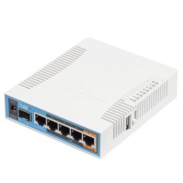 MikroTik RB962UiGS-5HacT2HnT Router Wi-Fi Doble Banda 2.4 GHz 5 GHz 500 Mbit/s Precio: 143.49999961. SKU: B12GB9ZAX7