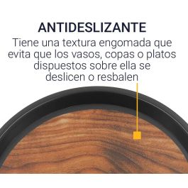 Bandeja Camarero Antideslizante Wood 41 cm My Bar - Inde (12 Unidades) Bandeja Camarero Antideslizante Wood 41 cm My Bar - Inde (12 Unidades)