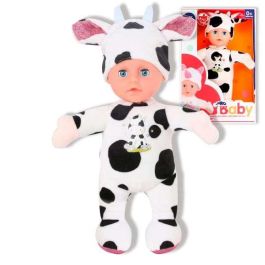 Muñeca vaquita de peluche 25cm Precio: 13.89000019. SKU: S2424859