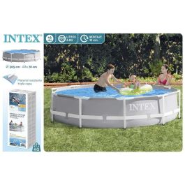 Piscina Desmontable Intex Prism Frame 4485 L (305 x 76 cm) Redonda Piscina Desmontable Intex Prism Frame 4485 L (305 x 76 cm) Redonda