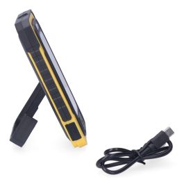 Linterna led solar recargable con gancho e imán cob 10 W 750lm Linterna led solar recargable con gancho e imán cob 10 W 750lm
