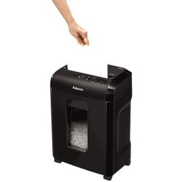 Fellowes 10M Destructora de Papel Microcorte 2x12mm P-5, 10 Hojas, 19L, Tritura Grapas y Tarjetas de Crédito