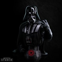 Abystyle Star Wars Busto Darth Vader, Figura Coleccionable Super Bust 6 SB6 de PVC a Escala 1:6 con Emblema Imperial