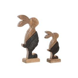 DKD Home Decor Figura Conejo Mango Marron Set de 2 5 x 30.5 x 15 cm Precio: 47.49999958. SKU: B19GLVQH92