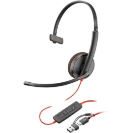 HP Blackwire 3210 Auriculares Monaurales USB-C con Adaptador USB-C/A Precio: 31.89000012. SKU: B17TVJ7TYB