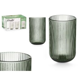 Vaso Alto Verde Musgo 430 ml Vidrio - Vivalto (24 Unidades)