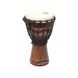 Tanga Djembe 8 Pulgadas Madera Rojiza Parche Blanco Precio: 54.49999962. SKU: B19KMPEFAQ