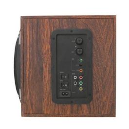 ALTAVOCES TRUST VIGOR 5.1 SURROUND - 150W (RMS 75W) - SUBWOOFER Y ALTAVOCES DE MADERA - MANDO DE BAJOS EN SUBWOOFER - MANDO A DISTANCIA