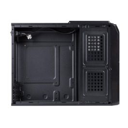 Hiditec SLM20 PRO Torre PC Micro ATX Negro | Chasis SECC Compacto para Hogar/Oficina | USB 3.0, Bahía Slim ODD, Compatible ATX, Posición Vertical/Horizontal