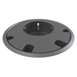 Forming Function Powerdot - Enchufe con 4 Pasacables para Escritorio, Instalación Empotrada