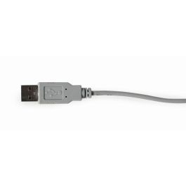 Gembird MIC-DU-01 Micrófono de Sobremesa USB 2.0 para PC con Tarjeta de Sonido Integrada, compatible con Windows 7/8/10