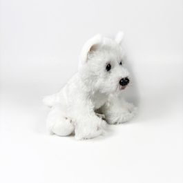 Peluche Westie Terrier Blanco Sentado 12Cm 939D00260 Bocalan