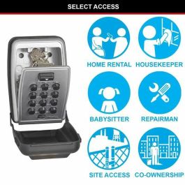 Masterlock 5423eurd Caja de Teclas Mural con Botones para Compartir Llaves de Forma Segura