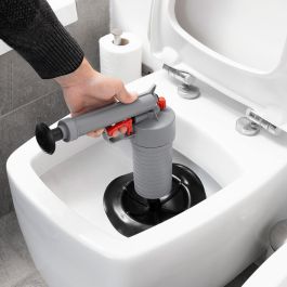 Pistola Desatascadora de Aire Comprimido Universal con Adaptadores KlinGun InnovaGoods Pistola Desatascadora de Aire Comprimido Universal con Adaptadores KlinGun InnovaGoods
