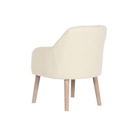 Butaca Moderno DKD Home Decor Blanco Natural 68 x 78 x 61 cm (2 Unidades) Butaca Moderno DKD Home Decor Blanco Natural 68 x 78 x 61 cm (2 Unidades)