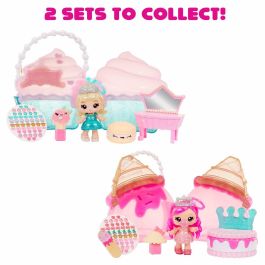 L.O.L. Surprise! LIT35051546733 - Juego de Neceser Yummiland + Muñeca con Brillo de Labios, Neceser Cupcake
