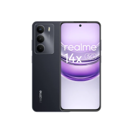 realme 14x 5G 16,9 cm (6.67") SIM doble Android 14 USB Tipo C 8 GB 256 GB 5860 mAh Negro Precio: 240.59000031. SKU: B1AF8F9745