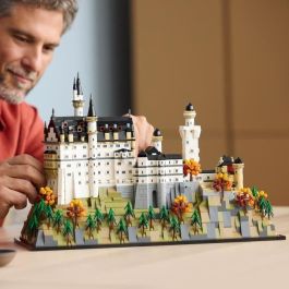 LEGO 21063 Architecture Castillo de Neuschwanstein - Set de construcción coleccionable para adultos