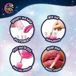 THE MOON ACADEMY LIS8008324110643 - Kit de ocio creativo Brillo de labios con componentes y frascos de brillo de labios