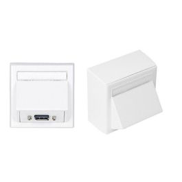 Vivolink Wall box Displayport inc Thorsmann wall box, White Precio: 47.49999958. SKU: B184H2F6M6