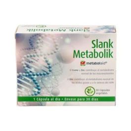 ESPADIET Slank Metabolik 30 Cápsulas - Control de Peso, Metabolismo, Colesterol y Glucosa Saludables Precio: 22.4999995. SKU: B1KHKF8SZJ