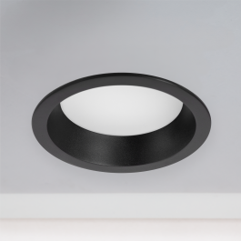 Foco Downlight Circular LED 20W 2.000Lm 6000ºK Anti-Deslumbrante UGR19 40.000H Negro Foco Downlight Circular LED 20W 2.000Lm 6000ºK Anti-Deslumbrante UGR19 40.000H Negro