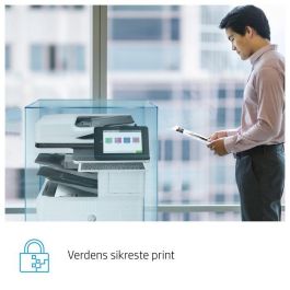 HP M611dn Impresora Láser Enterprise Dúplex con Red, JetIntelligence para Documentos Profesionales y Seguridad Avanzada