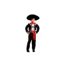 My Other Me Disfraz Mexicano Talla 10-12 Años Chaqueta Pajarita Fajín Pantalones 100% Poliéster