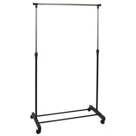 Je cherche une Idee Perchero Barra Ajustable 80x43 cm Altura 90-160 cm Carga 10 kg