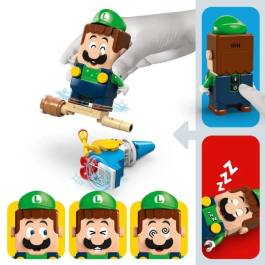 LEGO 71440 Super Mario Abenteuer mit dem interaktiven LEGO Luigi, Juego de construcción