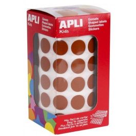 Gomets Apli  Rollo 59H Circulo Ø 15 Mm Marron 2.832 Uds. (11486) Precio: 5.537928. SKU: B1563TBQKY