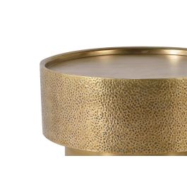 Giner y Colomer Mesa de Centro Aluminio Bronce Dorado 80 cm