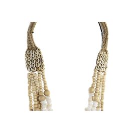 Decoracion Balines DKD Home Decor Blanco Natural 10 x 62 x 21 cm Decoracion Balines DKD Home Decor Blanco Natural 10 x 62 x 21 cm