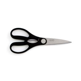 Quid Tijeras de Acero Inoxidable Kitchen Chef 21 cm (6 Unidades) Mango Soft Touch Apto Lavavajillas