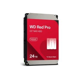 WD Red Pro WD240KFGX - Disco Duro Interno HDD NAS 24 TB, 7200 RPM, CMR, 512 MB, SATA 6 Gb/s, 3.5", para Cargas de Trabajo Intensivas (5 Años Garantía)