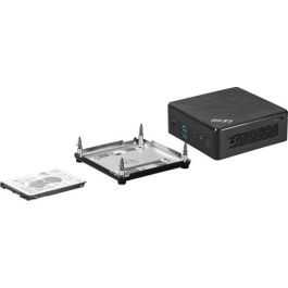 MSI MINI PC CUBI 5 12M-254ES. I5-1235U. INTEL UHD GRAPHICS. DDR4 8GB (8GB*1). 2X DDR4 1600(3200)MHz (64 GB MAX). 512G SSD. W11 HOME. NEGRO. MSI MINI PC CUBI 5 12M-254ES. I5-1235U. INTEL UHD GRAPHICS. DDR4 8GB (8GB*1). 2X DDR4 1600(3200)MHz (64 GB MAX). 512G SSD. W11 HOME. NEGRO.
