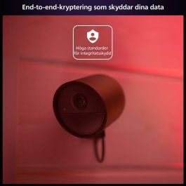 Philips Hue Cámara Secure con cable AAAAQ79290 - HD 1080P Interior y Exterior - Control por Aplicación - Color Negro