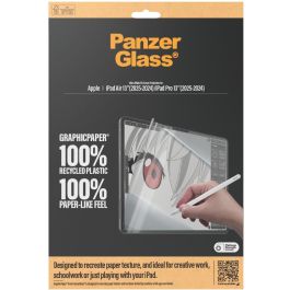 PanzerGlass GraphicPaper Protector de Pantalla para iPad Air 13" (2024-2025) y iPad Pro 13" (2024), Efecto Papel, Transparente