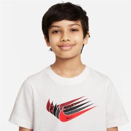 Camiseta de Manga Corta Infantil Nike DO1824-100 Blanco