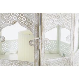 Farola Arabe DKD Home Decor Blanco Dorado 30 x 71 x 30 cm