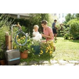 Manguera espiral con soporte integrado - para balcones y terrazas - 7.5 m Manguera espiral con soporte integrado - para balcones y terrazas - 7.5 m