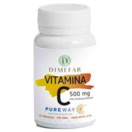Dimefar Vitamina C 500mg Pureway-C 30 Cápsulas Vegetales Precio: 14.7900005. SKU: B1EGHTPMB7